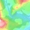 Falls of Leny topographic map, elevation, terrain