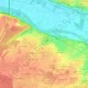 Le Saveton topographic map, elevation, terrain