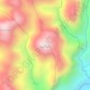 Buttu Sungki topographic map, elevation, terrain