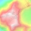 Independence Peak topographic map, elevation, terrain