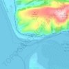 Aberdyfi topographic map, elevation, terrain
