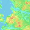 Hemmesta topographic map, elevation, terrain