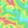 Thonas topographic map, elevation, terrain