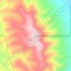 Mount Remarkable topographic map, elevation, terrain