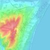 la Marina topographic map, elevation, terrain