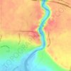 Altos de Chavón topographic map, elevation, terrain