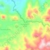 Salumokanan Barat topographic map, elevation, terrain