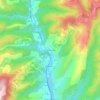 Le Plat Fournier topographic map, elevation, terrain
