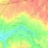 Độc Lập topographic map, elevation, terrain