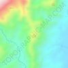 Buntu Rangri topographic map, elevation, terrain