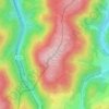 Hoher Eimberg topographic map, elevation, terrain