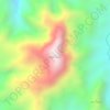Buttu Busissi topographic map, elevation, terrain