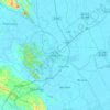 Hoa Lư topographic map, elevation, terrain