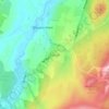 Rigside topographic map, elevation, terrain