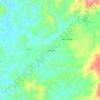 Lạc Lâm topographic map, elevation, terrain