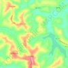 Phúc Tân topographic map, elevation, terrain