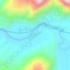 Daxing topographic map, elevation, terrain