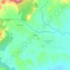 Utivé topographic map, elevation, terrain