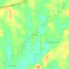 Frogtown topographic map, elevation, terrain
