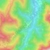 Col dei Bof topographic map, elevation, terrain