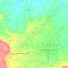 Boyong topographic map, elevation, terrain