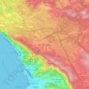 Opicina / Opčine topographic map, elevation, terrain