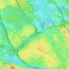 Cambridge topographic map, elevation, terrain