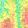 La Grange du Bois topographic map, elevation, terrain