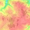 Les Crétinières topographic map, elevation, terrain