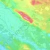Ljubuški topographic map, elevation, terrain