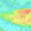 Les Quarts topographic map, elevation, terrain