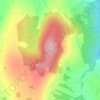 Mount Alto topographic map, elevation, terrain