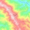 Manshiang topographic map, elevation, terrain