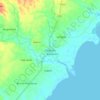 Aborlan topographic map, elevation, terrain