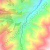 Babusar topographic map, elevation, terrain