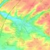 La Chaume topographic map, elevation, terrain