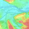 Saal an der Donau topographic map, elevation, terrain