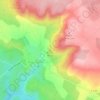 Puech-Mege topographic map, elevation, terrain