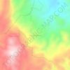 Santa Catarina topographic map, elevation, terrain