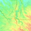 Jampang topographic map, elevation, terrain
