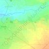Kyrgyz topographic map, elevation, terrain