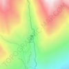 Bibi Fatima topographic map, elevation, terrain