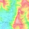 Halmond's Frome topographic map, elevation, terrain