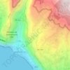 Socorro topographic map, elevation, terrain