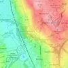 Low Eighton topographic map, elevation, terrain