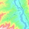 Angla topographic map, elevation, terrain