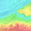 La Marnière topographic map, elevation, terrain