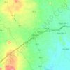 Tân Phú topographic map, elevation, terrain