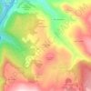 мах. Ракьов рог topographic map, elevation, terrain