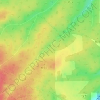 балка Филенкова topographic map, elevation, terrain